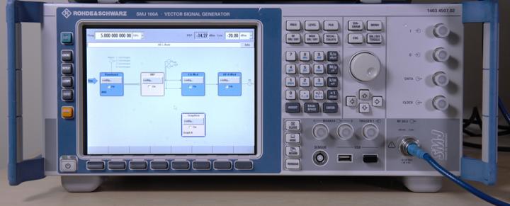 Радиотестер, векторный генератор Rohde & Schwarz CMW500